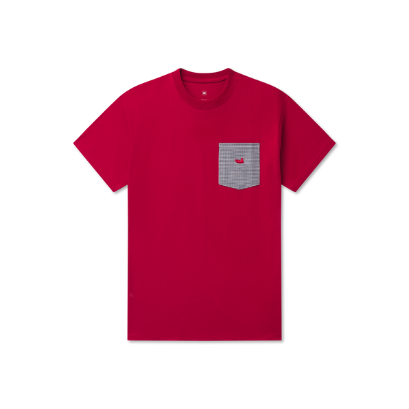 Crimson with Black