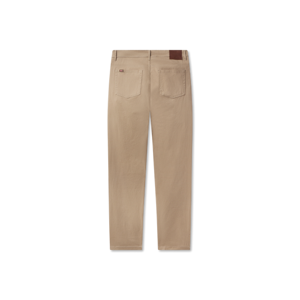 Burnt Taupe Brazos | Brazos Stretch Twill Pant | Back