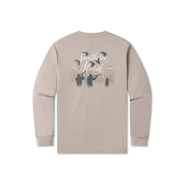 Light Gray | FieldTec™ Morning Flyover Comfort Tee