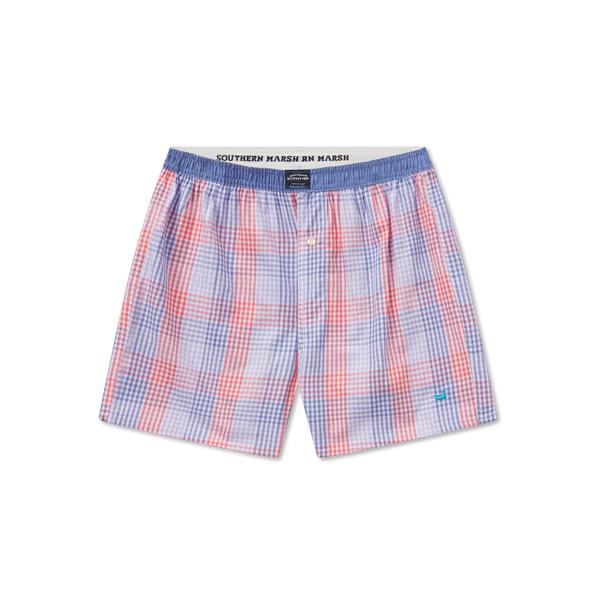 Purple and Lavendar Gingham | Hanover Gingham Boxer