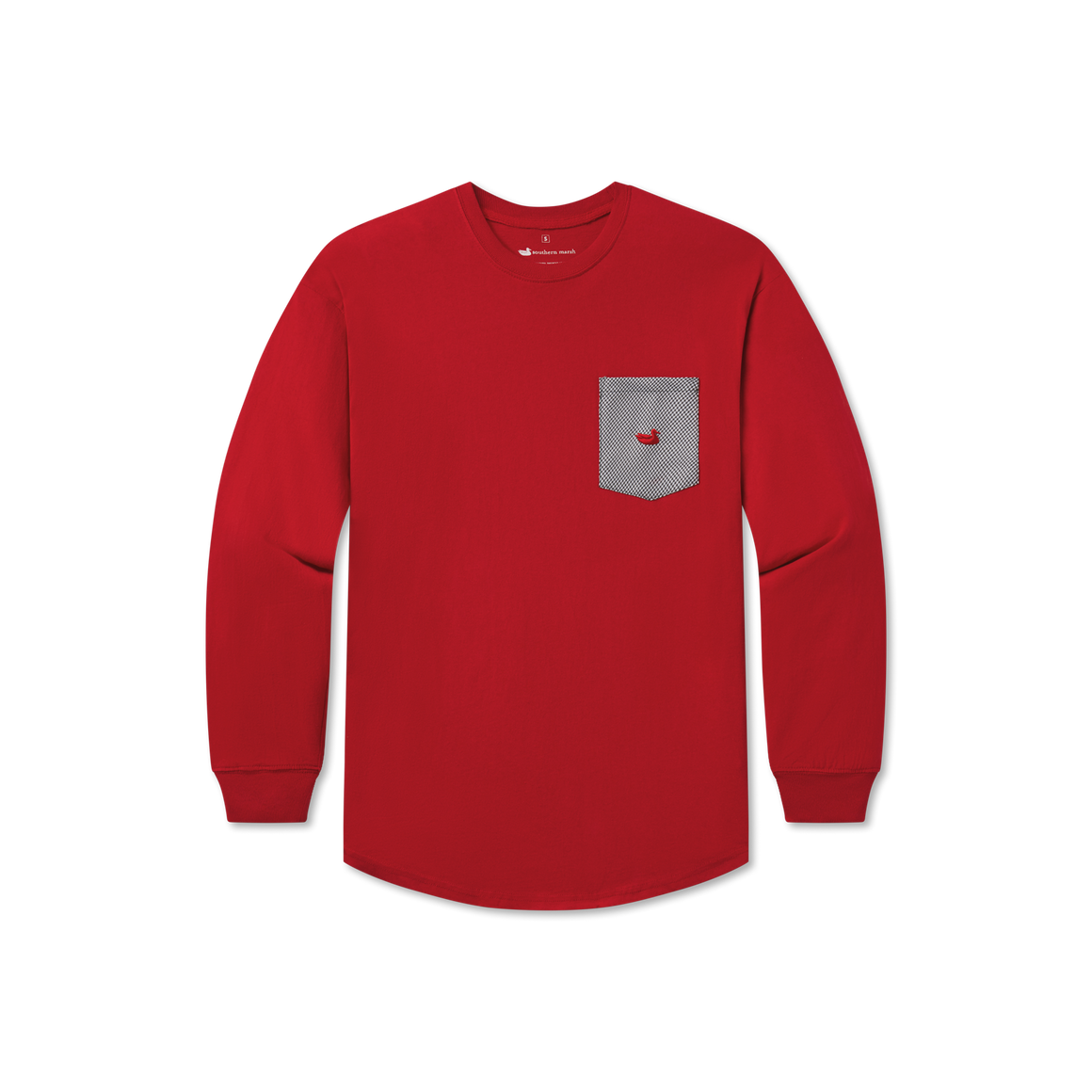 Crimson with Houndstooth Jersey | Front