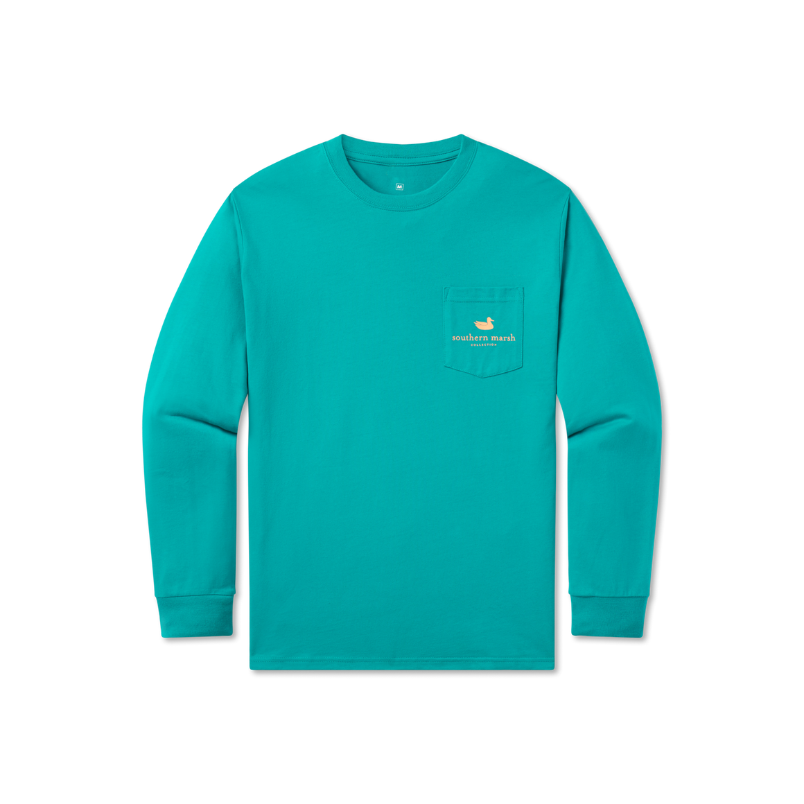 Teal | FieldTec™ Fish Tee | Long Sleeve | Front