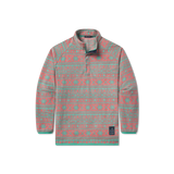 Coral and Mint Alpine | Alpine Fleece Pullover