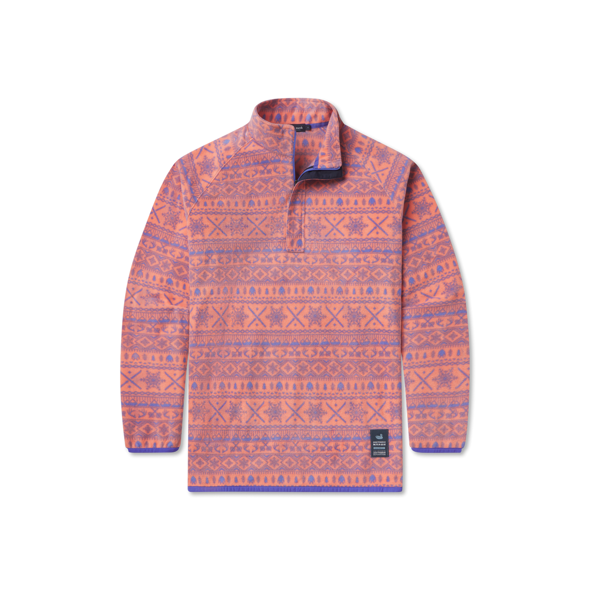 Peach and Wharf Purple Alpine| Front
