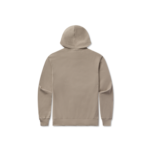 Burnt Taupe Waffle Knit | Back