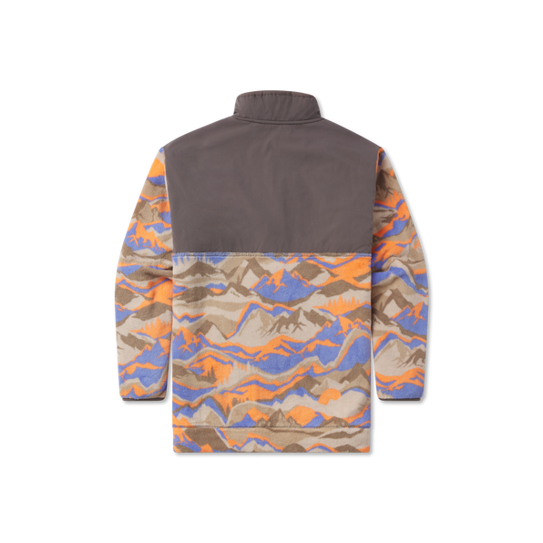 Burnt  Taupe  and Royal Blue | Back