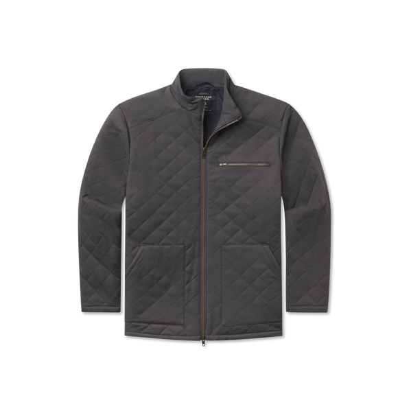 Light  Gray Quilted