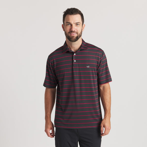 Black & Red Gridiron | On Model Front