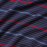 Navy & Red Gridiron | Detail