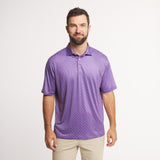 Purple Lsu Pattern | ON MODEL | FRONT