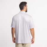 White Lsu Pattern | ON MODEL | BACK