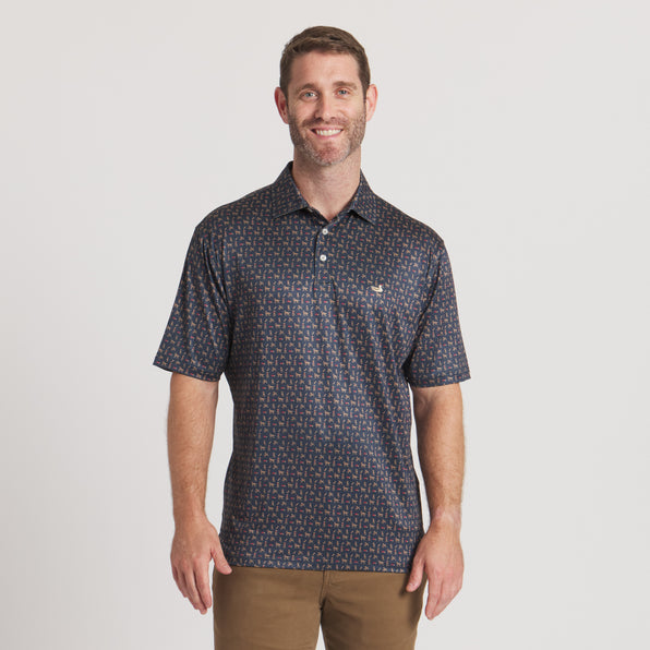 Navy Doodle | On Model Front