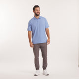French Blue & Mint Stripe | On Model Front Full