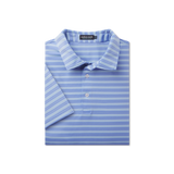 French Blue & Mint Stripe