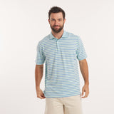 Lilac Lime & Teal Stripe | On Model | Front