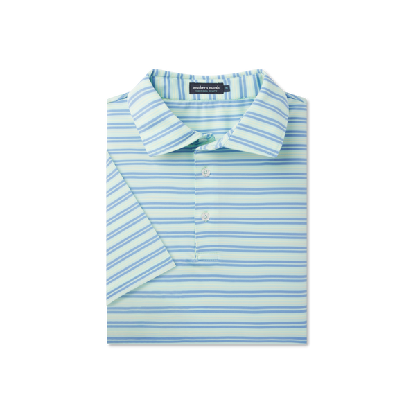 Lilac Lime & Teal Stripe