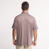 Maroon & Gray Stripe | ON MODEL | BACK