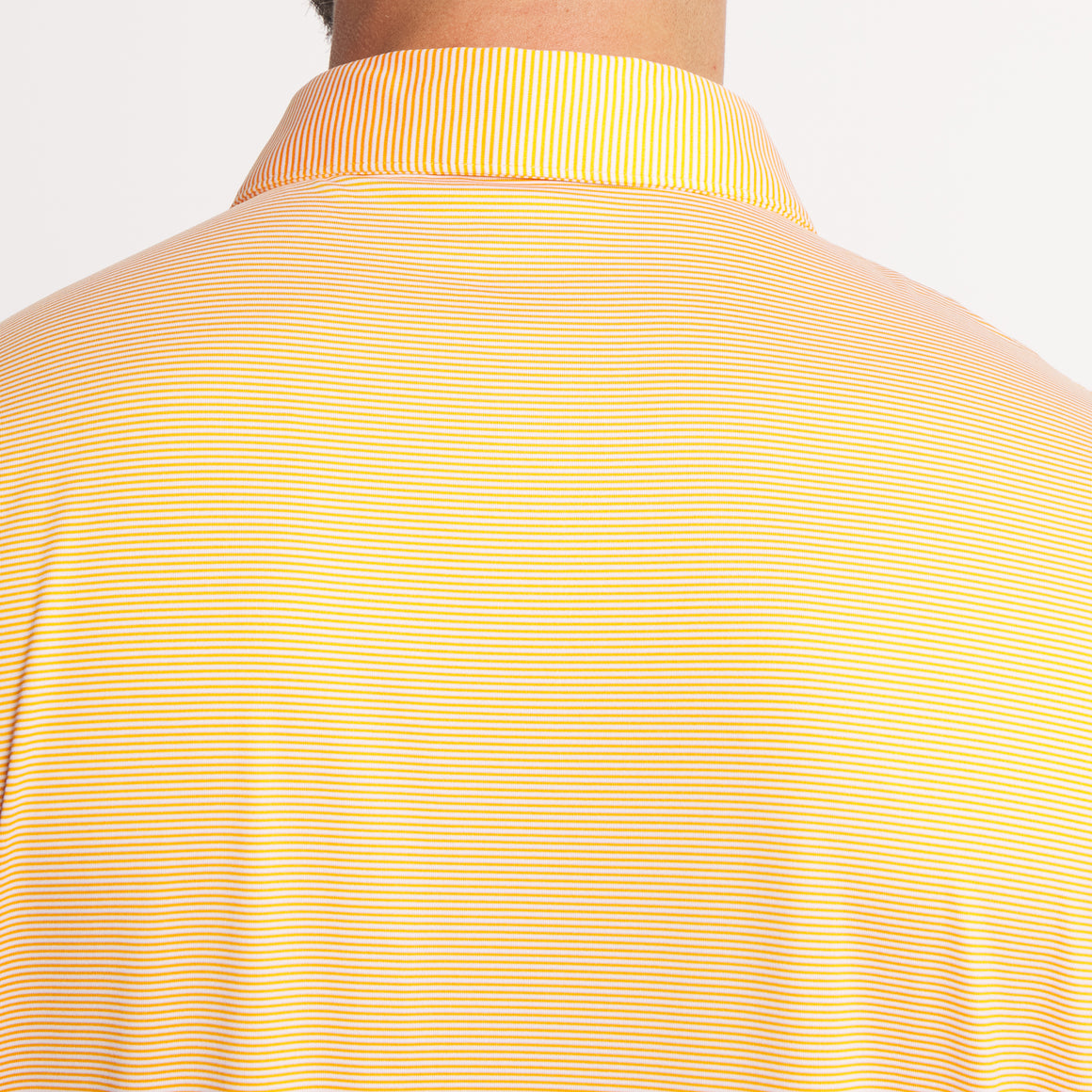Orange & White Stripe | ON MODEL | DETAIL