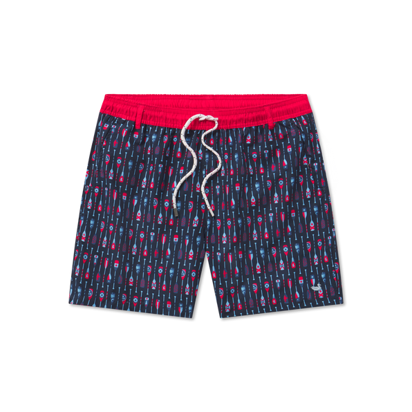 Navy and Red