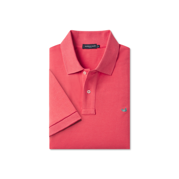 Washed Red with Sage Green Duck