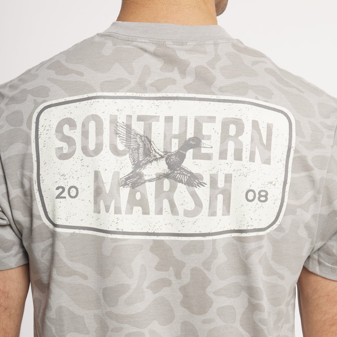 Camo Light Gray | ON MODEL | BACK