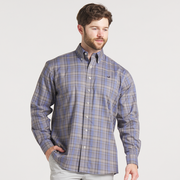 Light Gray Grid | ON MODEL FRONT