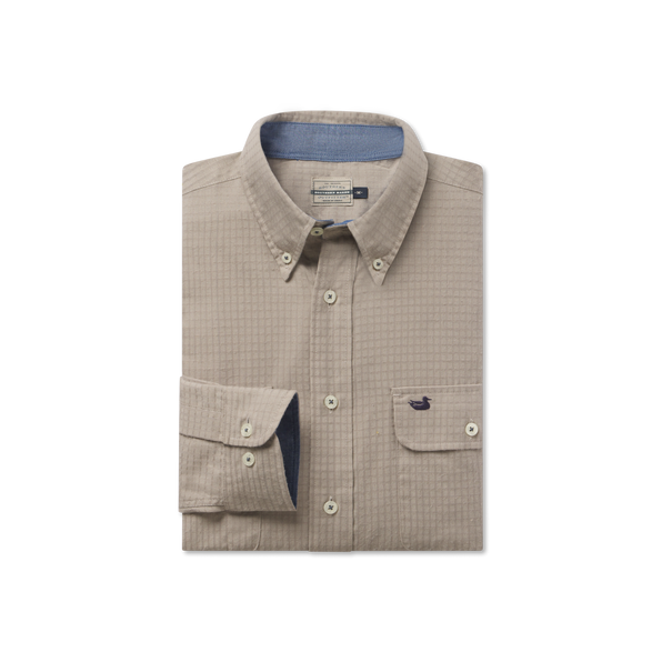 Burnt Taupe Grid