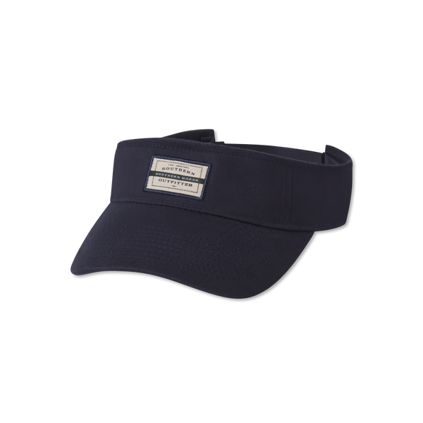 Navy Visor with Tag