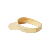 Washed Buttercream Visor with Light Blue Duck | Side