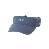 Washed Slate Visor with Sage Green Duck