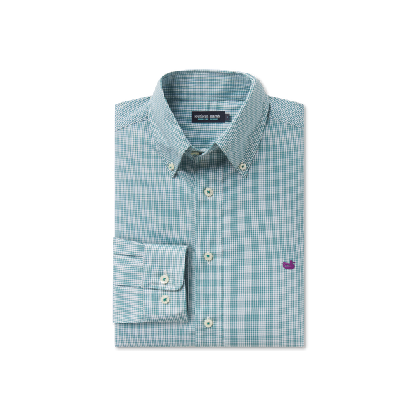 Dark Green with Purple Duck