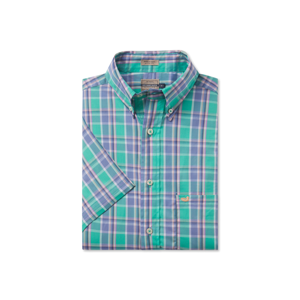 Bimini Green and Blue Plaid
