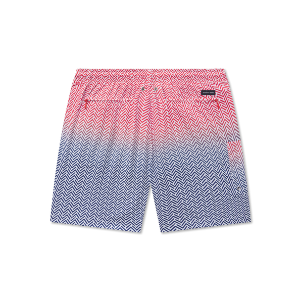Navy Herringbone | Back