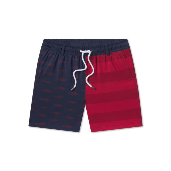 Navy   &     Red