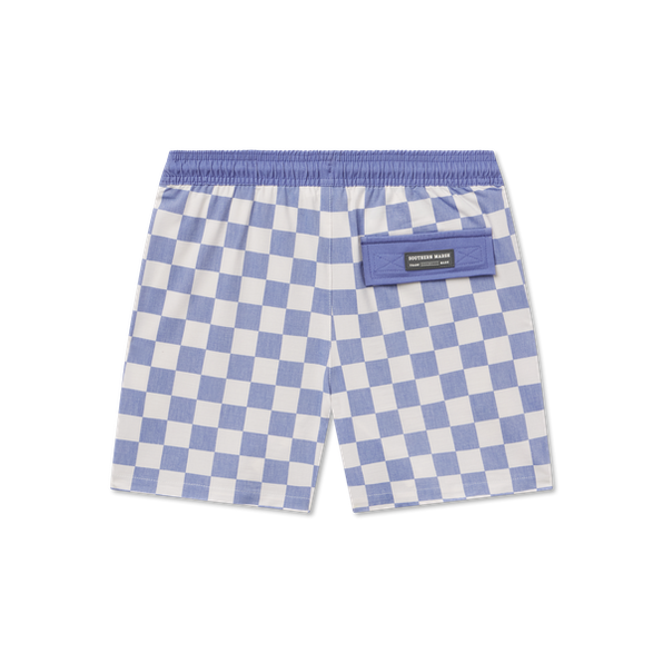 Royal Blue Checkerboard | Back