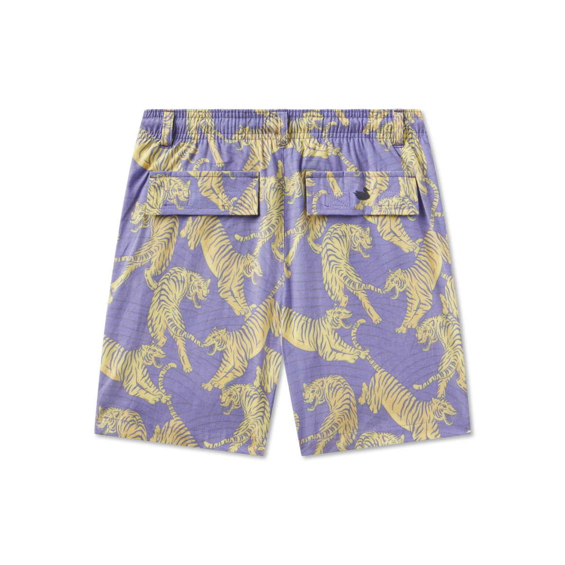 Purple & Yellow Tiger | Back