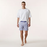 Royal Blue Checkerboard | On Model Front