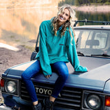 Slate and Mint | Arapaho Fleece Pullover