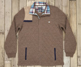 Dark Brown Heather | Carlyle Sporting Jacket | Heather | Front