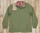 Dark Olive Heather | Carlyle Sporting Jacket | Heather | Front
