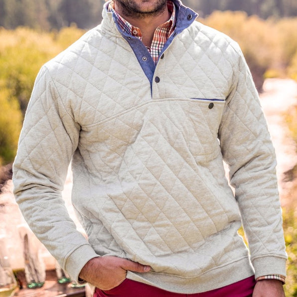 Oatmeal Quilted | LS