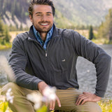 Midnight Gray | DownpourDRY Performance Pullover | Front