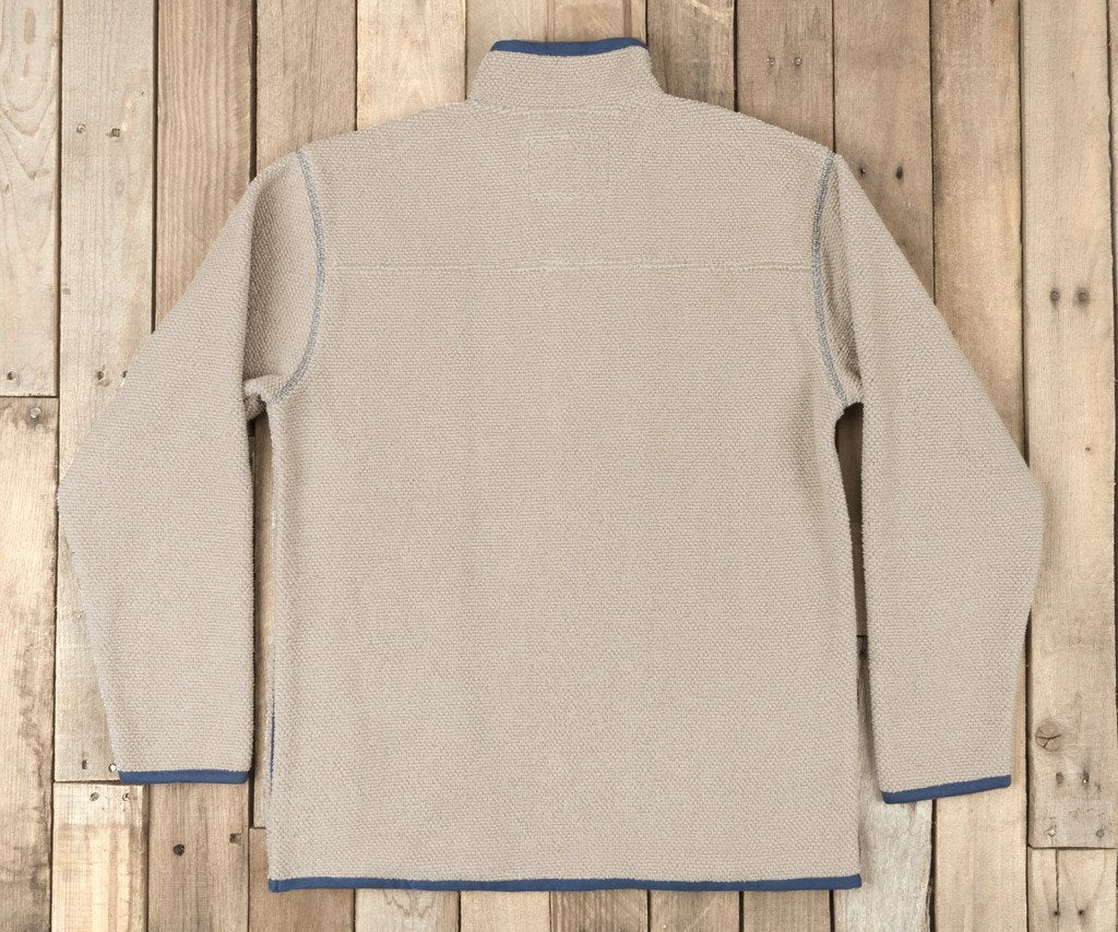 Oatmeal | Highland Alpaca Pullover | Fleece | Back