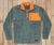 Washed Slate and Burnt Orange | Youth Piedmont Range Sherpa Pullover