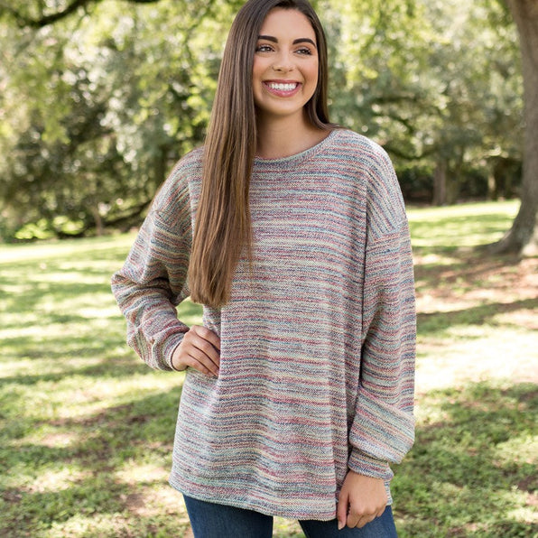 Washed Navy Rainbow | LIFESTYLE